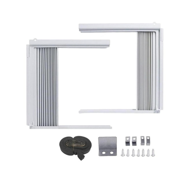 Conjunto de paneles laterales y marcos para acondicionado de , sellados para , resistentes al viento, de bajo ruido, fácil