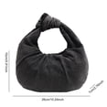thumbnail image 4 of Bolso Mano Fruncido para Mujer Anudado Hobo Viajes (), 4 of 4