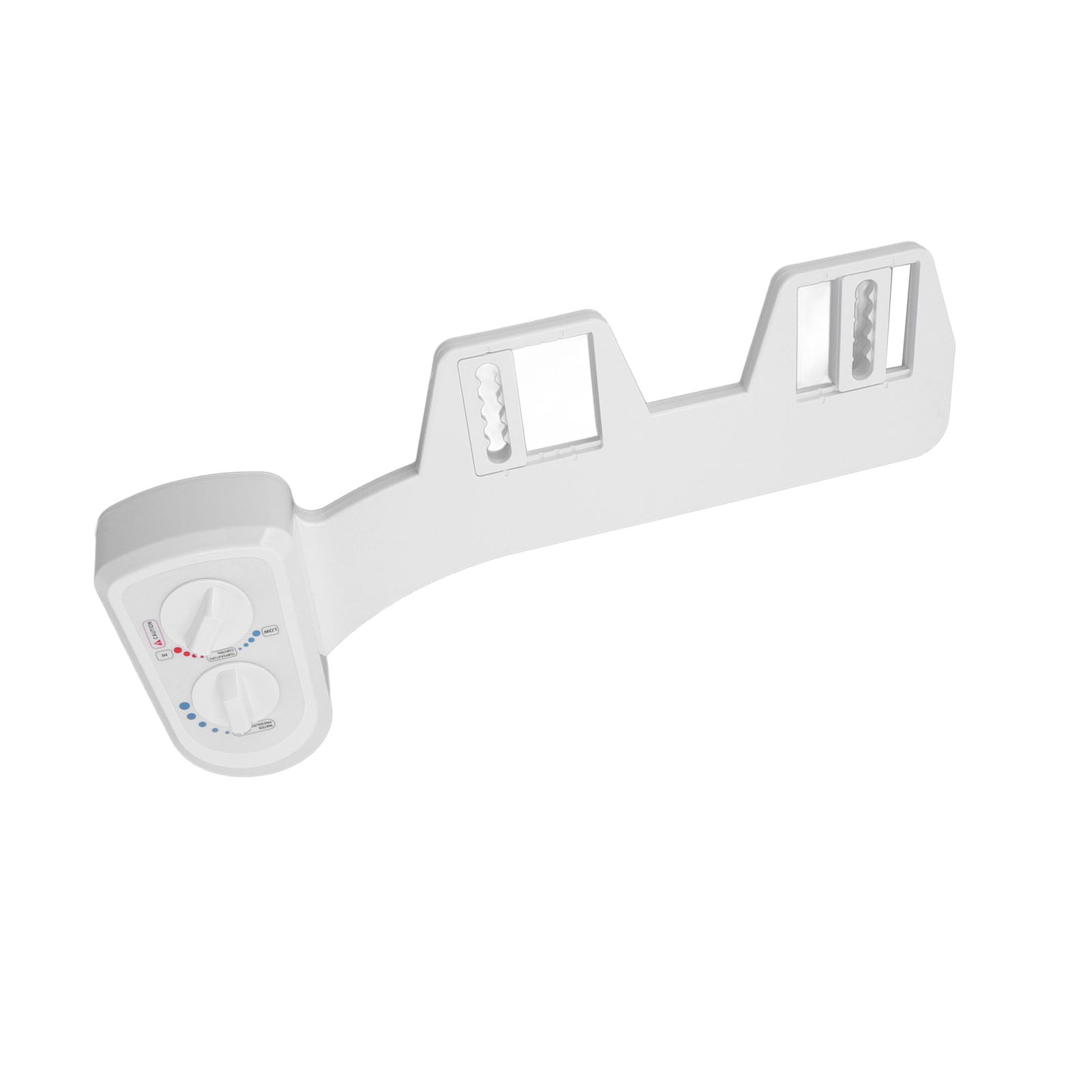 Rupoun Non Electric Bidet Attachment with Self Cleaning Dual Nozzles, Toilet Bidet Spray for Home Bathroom, White (18.11 inches / 46 cm)