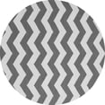 thumbnail image 1 of Ahgly Company Indoor Round Abstract Gray Contemporary Area Rugs, 3' Round, 1 of 1
