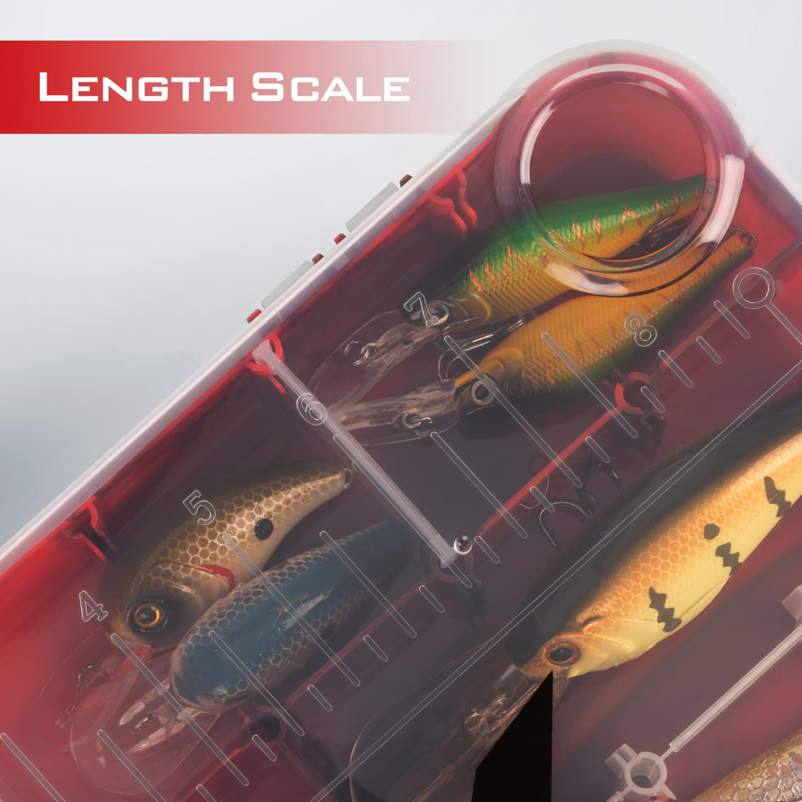 Tackle Boxes  Plastic Box Storage Organizer With Removable Dividers - Fishing 2 Packs /4 Trays Parts