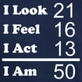 thumbnail image 3 of CafePress - I Am 50 T Shirt - Men's Classic Graphic Cotton T-Shirt, 3 of 4