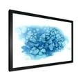thumbnail image 2 of Designart 'Abstract Blue Turquoise Cloud' Modern Framed Art Print, 2 of 4