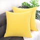 thumbnail image 2 of Fundas De Cojines Decoración Banda Lanzar Funda De Almohada 18x 18Pulgadas Amarillo oscuro 2Pcs, 2 of 11