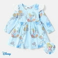thumbnail image 2 of Disney Princess Baby Girl Ruffle Long Sleeve Play Dress Size 3-24M, 2 of 6