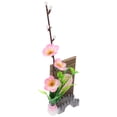 thumbnail image 3 of Japanese Style Sushi Plate Decoration with Artificial Flowers for Dish Decor Pink, 3 of 8