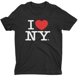 thumbnail image 1 of I Love New York Heart - playera clásica con diseño de corazón, para hombres y mujeres, 1 of 5