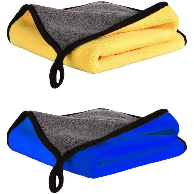 Paños de secado de microfibra para automóviles (50 * 100 cm), paño de secado y limpieza sin pelusa