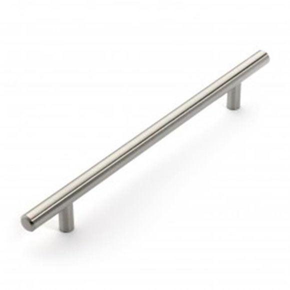Dynasty Hardware P-1015-SN European 15 in. Bar Pull, Satin Nickel