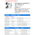 thumbnail image 2 of A/C Compressor Kit - Compatible with 1990 - 1993 Ford F-150 1991 1992, 2 of 2