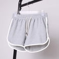 thumbnail image 1 of Pantalones deportivos de talla grande para mujer, versión coreana, para yoga, correr, cintura alta, holgados, de pierna ancha, informales, para verano, 1 of 6