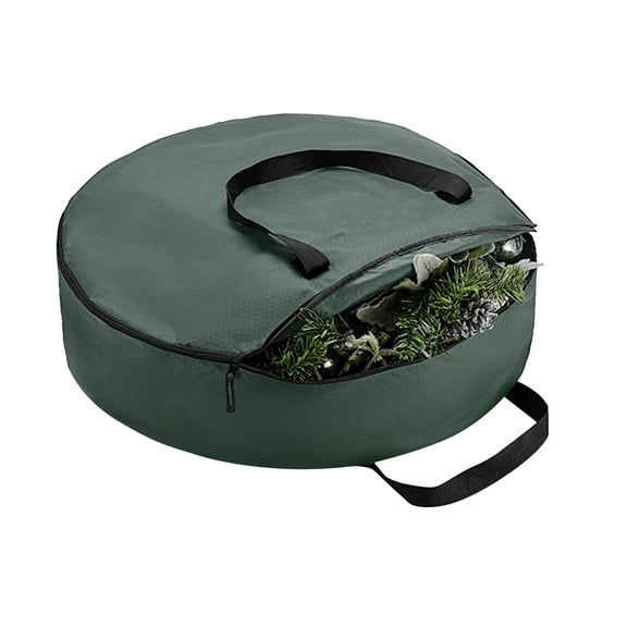 Home textile storage,Storage Bag Organizer For Christmas Tree Ornament Storage Bag With Handle Christmas Stuff Organizer