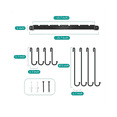 thumbnail image 2 of Kitchen Hook Cup Shovel Spoon Rack Modern Simple Length Hook Wall-Mounted Hook Rack, 2 of 6