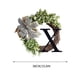 thumbnail image 2 of Xihbxyly Corona Del Alfabeto, Aro Decorativo de Ratán, Elegante Colgador para Puerta de Entrada, Decoración Única para El Hogar, Versátil Colgante para Pared y Ventana, Perfecto para Bodas, Regalos d, 2 of 4