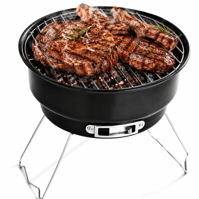 Mini Parrilla Portatil KITCHENES Asador Plegable De Carbon Camping