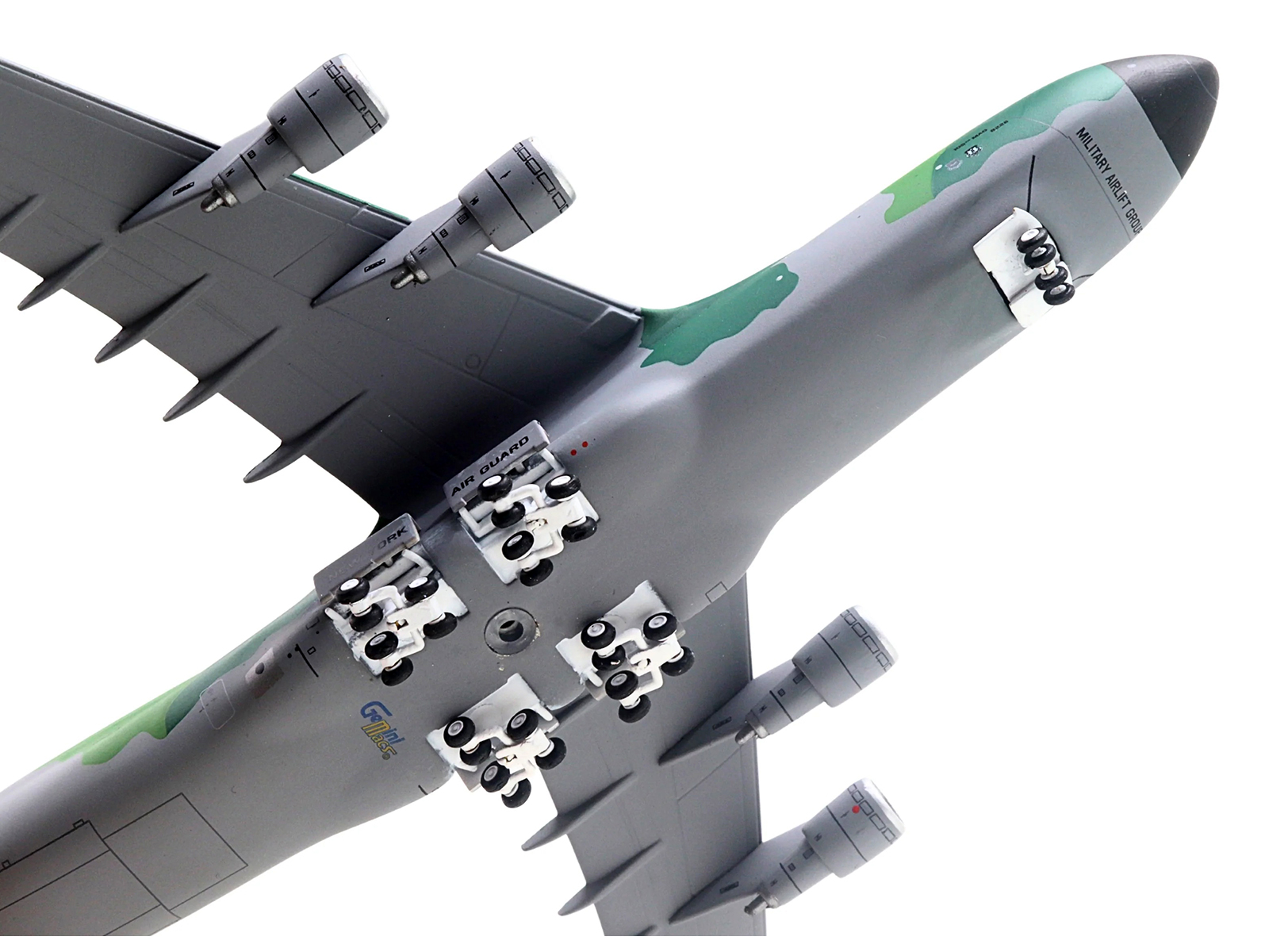 Lockheed C-5M Super Galaxy Transport Aircraft "NY Air National Guard" US Air Force Camouflage 1/400 Diecast Model by GeminiJets