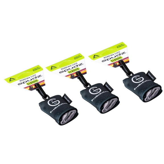 ProMediaGear Microfiber Cleaning Cloth for Camera Lens and Glasses, 3-Pack