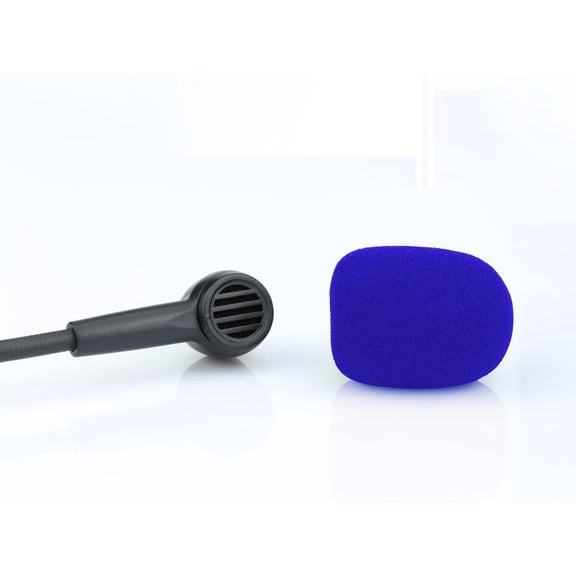 NSKBBM-Cloud II Mic Foam Replacement for HyperX Cloud 2 / Alpha/Alpha S/Mix/Core Gaming Headphone/Cloud Chat Headset Microphone Pop Filter Cover, 3 pack Blue Color Hyper X Windscreen