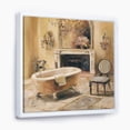 thumbnail image 1 of French Bath I - Traditional Bathroom Framed Canvas, 1 of 3