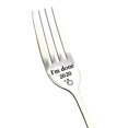 thumbnail image 1 of Family Tableware Stainless Steel Cake Fruit Fork Spoon Gift Fork With Fork Tableware, 1 of 3