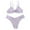 Q3 Purple, variant on Girl's 2 Piece Ditsy Floral Bikini Swimsuit Ring Linked Ruched Bathing Suit Girl 2 Piece Swimsuit Sport High Waist Bikini Set Swimwear Bathing Suit(Color:White,Size:11)
