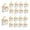 1 Count (Pack of 100)3, variant on 100 Pack Blue and Gold Gift Bags with Bow Handles, 6.4×3.1×5.1 In Small Thank You Bags Bulk for Birthday, Weddings, Baby Shower, Party Favors, Thanksgiving, Christmas