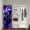 Purple Black, variant on Mallard Door Curtain For Doorway Privacy 52"W x 84"L, Hunting Wildlife Duck Blackout Curtain, Animals Safari Kids Adults Thermal Door Drape, Brown Gray Fall Winter Room Divider Curtain