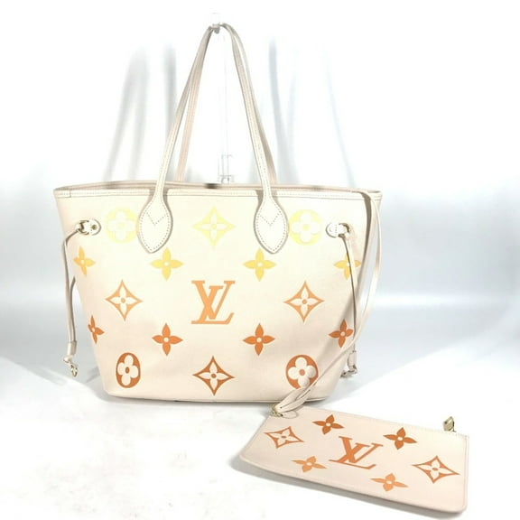 Pre-Owned LOUIS VUITTON M46516 Monogram Empreinte Neverfull MM Shoulder Bag with... (Good)