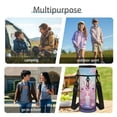 thumbnail image 5 of Yspwyqan Kids Backpack Set for Girls Ages 8-10, Cherry Blossom Axolotl Backpack and Lunchbox Set with Water Bottle Bag, Large Capacity Front Pocket Adjustable Straps Bookbags, 5 of 7