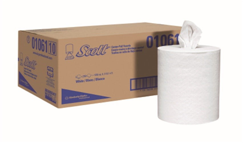 Scott Center Pull Disp Paper Towels 6 / Carton Kimberly-Clark White 