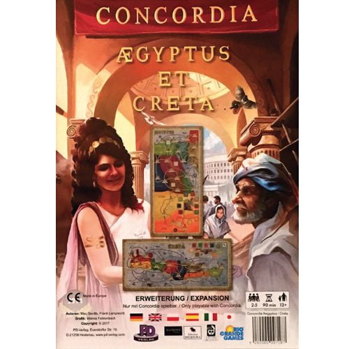 Concordia: Aegyptus and Creta Map