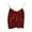 Red, variant on V Neck Fish Scale Sequined Tank Top Shiny Spaghetti Strap Vest For Women Beautiful Basic Women's Tanks & Camis