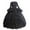 02-Black, variant on Womens Plus Size Victorian Ball Gown Sweet Princess Court Skirt Flared Sleeve Vintage Maiden Dress