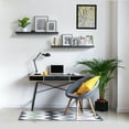 thumbnail image 2 of Delta Cycle Modern 24 in x 24 in Wood Floating Shelf Set 2 Count, 2 of 8