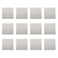 thumbnail image 1 of 12 Pcs Panneaux Acoustiques en Forme de Pyramide Panneaux d'Insonorisation pour Traitement Acoustique, 1 of 7