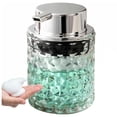 thumbnail image 2 of 2X Foaming Hand Soap Dispenser, Bathroom Soap Dispenser or Lotion Dispenser for Kitchen,Refillable Clear Glass Dispenser, 2 of 9