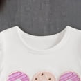 thumbnail image 6 of TOWED22 Toddler Girl Summer Clothes 2Pcs Set Heart Detail T-Shirt + Denim Shorts Play Outfit 18M-3T(Purple,18-24 M), 6 of 8