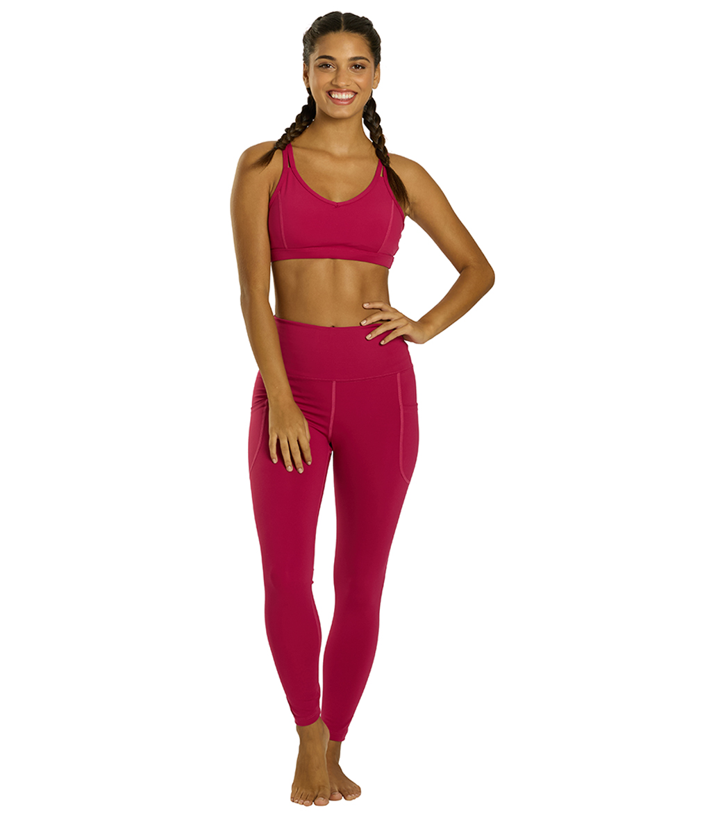 Everyday Yoga High Waisted Go-To Pocket 7/8 Leggings, 7/8th (Women’s)