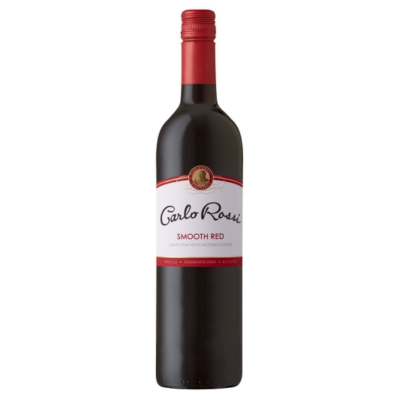 Carlo Rossi Sweet Red Wine, 750 mL Bottle, 8% ABV