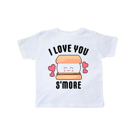 

Inktastic I Love You Smore with Cute Food Valentine Gift Toddler Toddler Girl T-Shirt