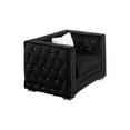 thumbnail image 4 of Best Master Furniture DeLuca 3 Pieces Embellished Tufted Living Room Set, Black, 4 of 4