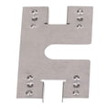 thumbnail image 3 of 100 Pcs PV Grounding Conductive Gasket Lightning Protection PV Conductive Washer Sheet for 30X40 T Slot Guide Rail, 3 of 5