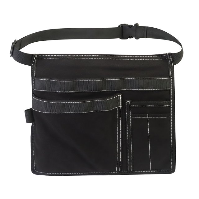 Bolsa de cinturón de lona con múltiples bolsillos para exteriores Bolsa de herramientas de jardinería Bolsa de almacenamiento de herramientas Wmkox8yii jkg4194