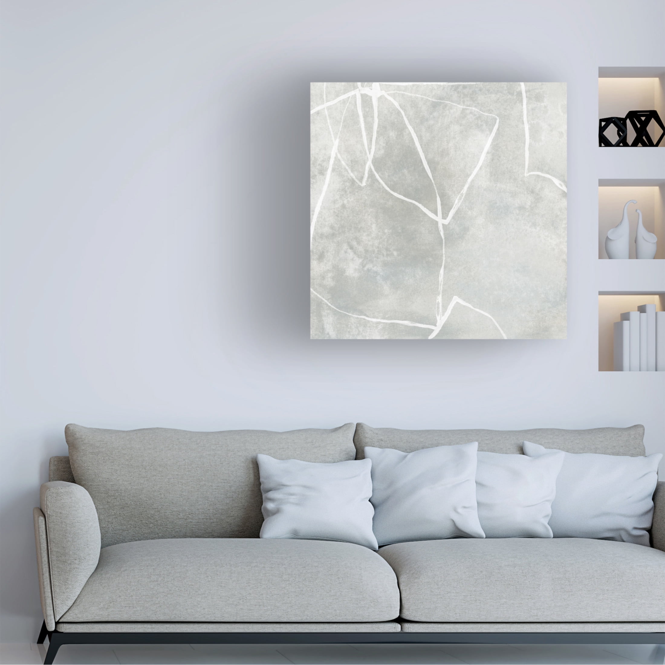 Trademark Fine Art June Erica Vess Stone Signet III Canvas Wall Art
