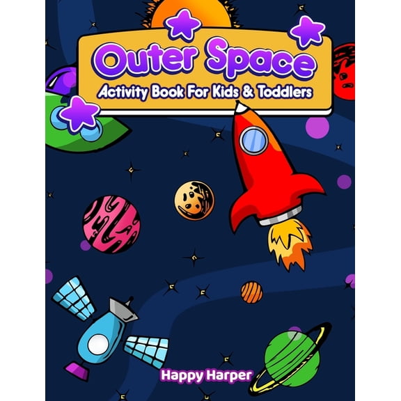 Outer Space Activity Book, (Paperback)