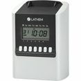 thumbnail image 1 of Reloj electrónico Lathem 700E para 100 empleados, color gris, 1 of 8