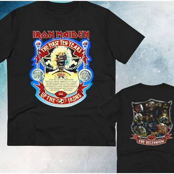 Ironn Maiden Thhe First Ten Years Upp Thhe Irons T-shirt tshirt
