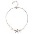 thumbnail image 4 of Tobillera Pearl Sea Star Qarigey Plata para Niñas y Mujeres, 4 of 6