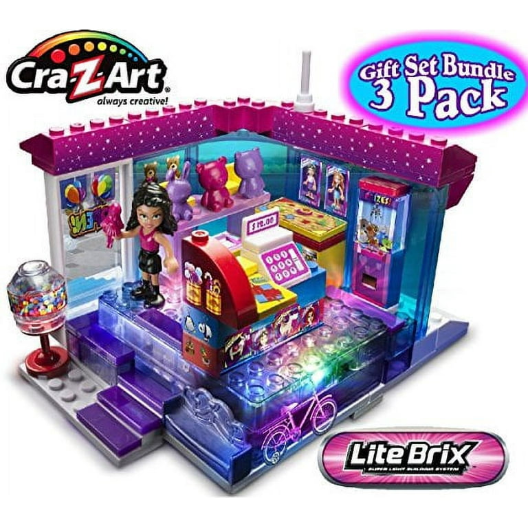 Cra-Z-Art Lite Brix Lite Up! Sunset Island Mall, Fashion Boutique