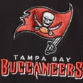 thumbnail image 3 of Men's Dunbrooke Black/Gray Tampa Bay Buccaneers Big & Tall Alpha Full-Zip Hoodie Jacket, 3 of 4